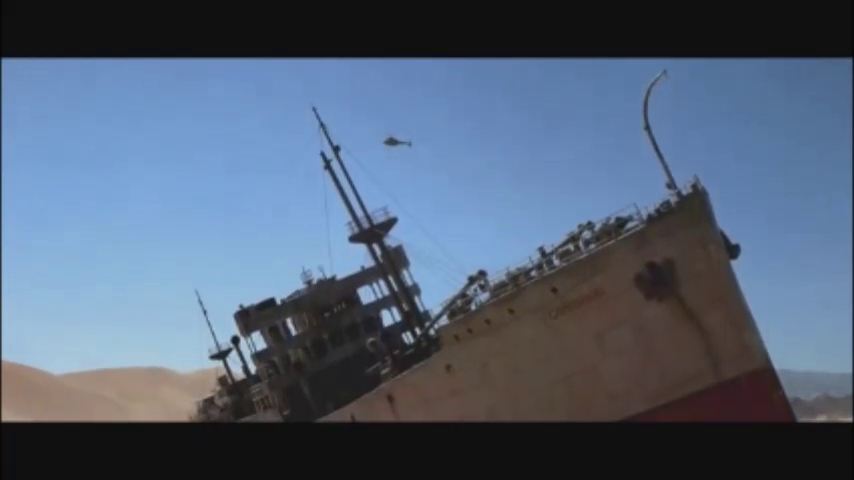 Ships in Desert
