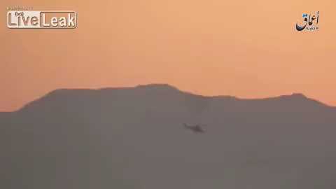 Видео гибели российского вертолёта в Сирии