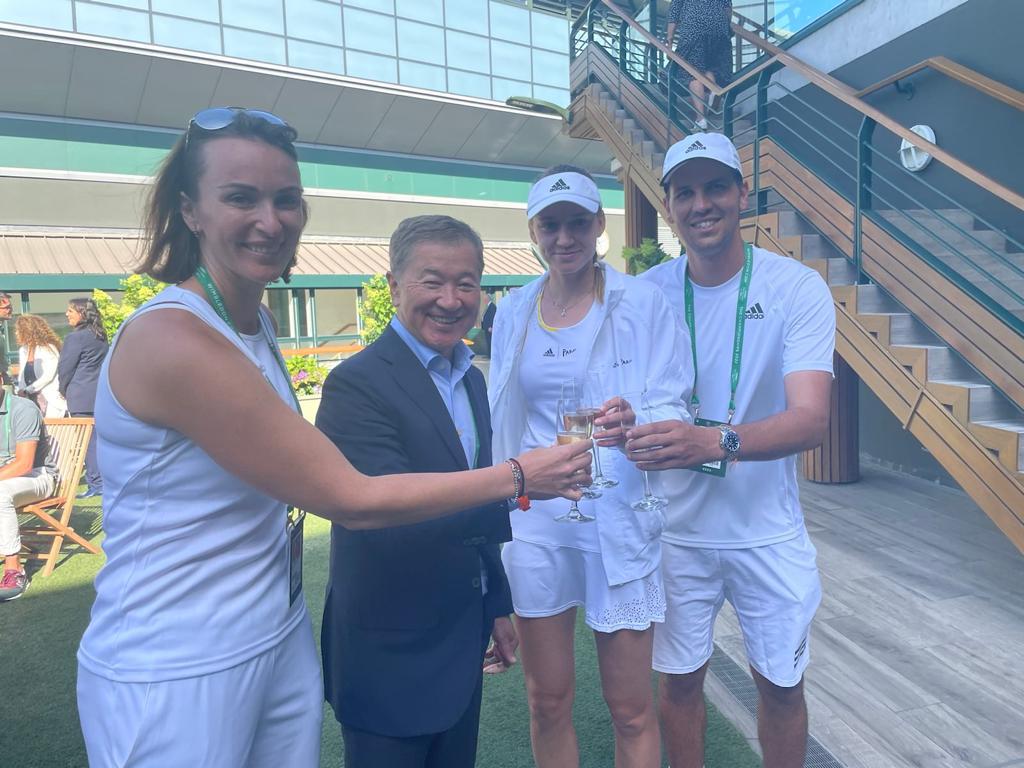 A pro-Russian Kazakh Tycoon Prevails at Wimbledon