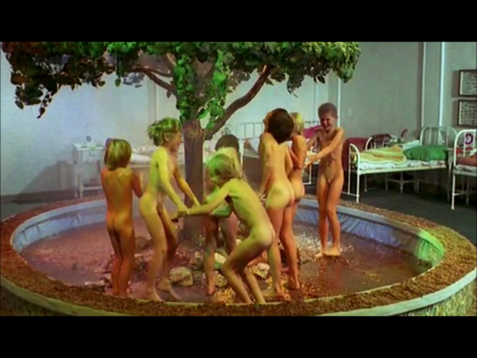 Naked Children Fool Around